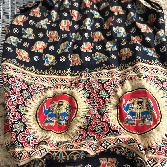 Tote elephant Egyptian bag shoulder bag - Picture 3 of 4